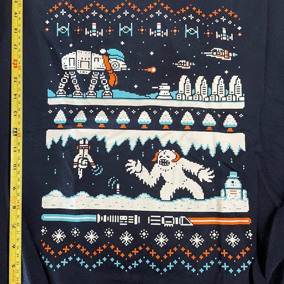 Teefury Star Wars Christmas Sweater - Picture 2 of 4